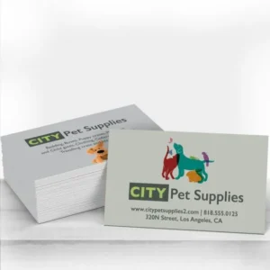16pt Standard Business Cards | Full Color | Front & Back