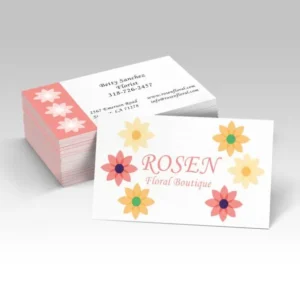 14pt Standard Business Cards | Full Color | Front & Back